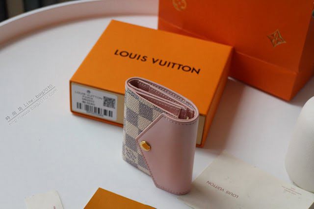 lv錢包 Zoe錢夾 M62933 lv女款翻蓋拼色短錢包  lvqb1571